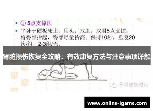 肾脏损伤恢复全攻略：有效康复方法与注意事项详解